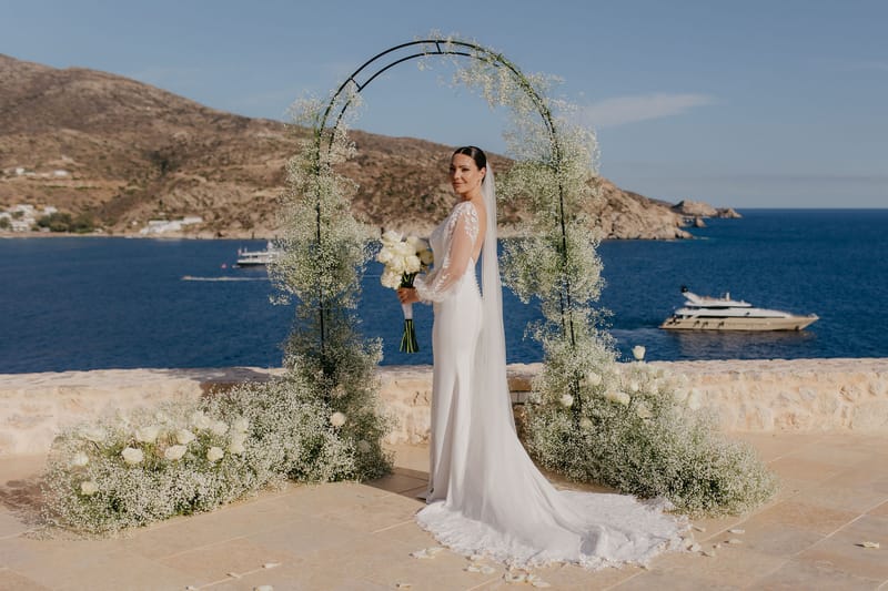 Rosie & Jordan Wedding in Ios Island