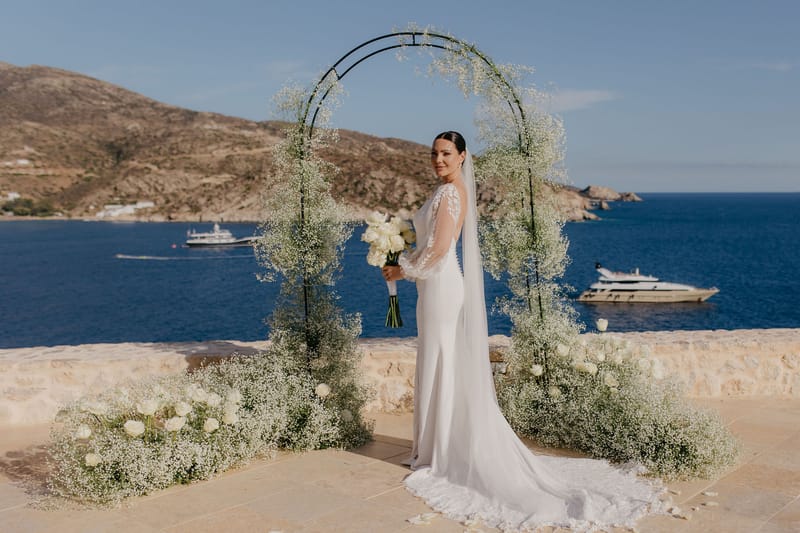 Rosie & Jordan Wedding in Ios Island