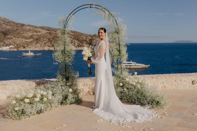 Rosie & Jordan Wedding in Ios Island
