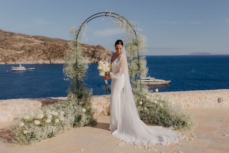 Rosie & Jordan Wedding in Ios Island