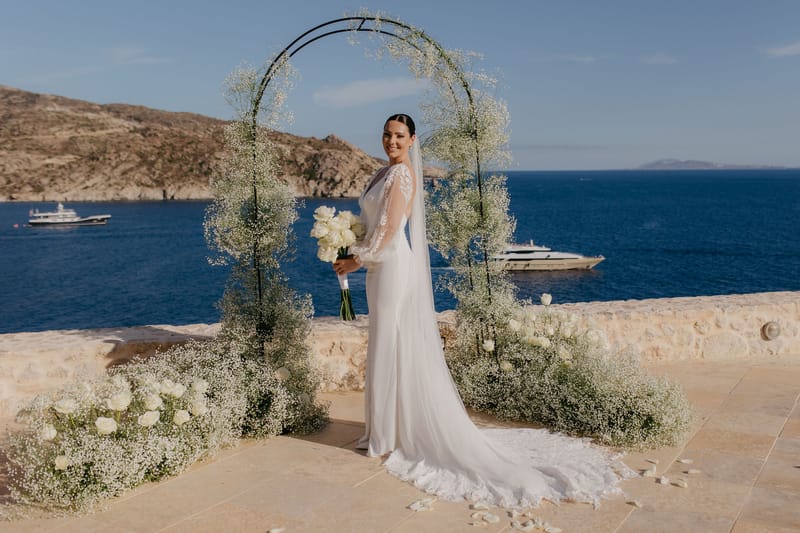 Rosie & Jordan Wedding in Ios Island