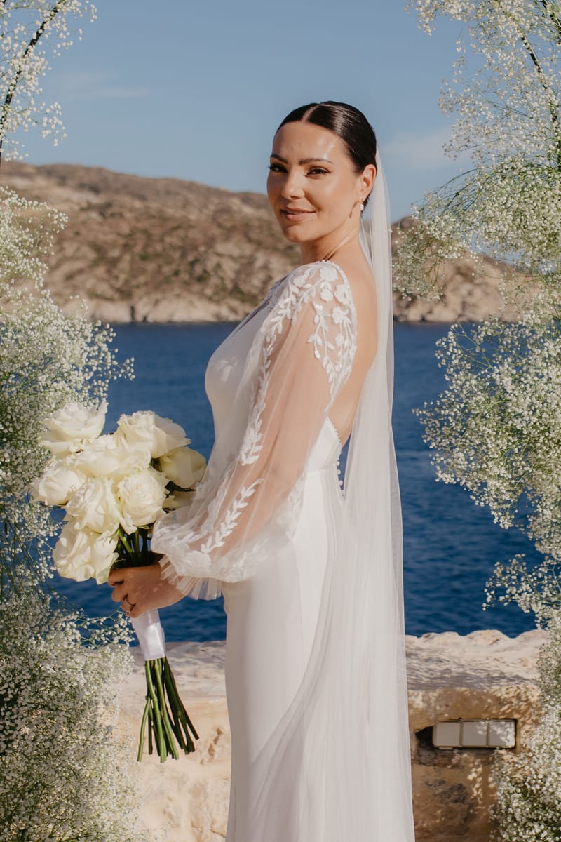 Rosie & Jordan Wedding in Ios Island
