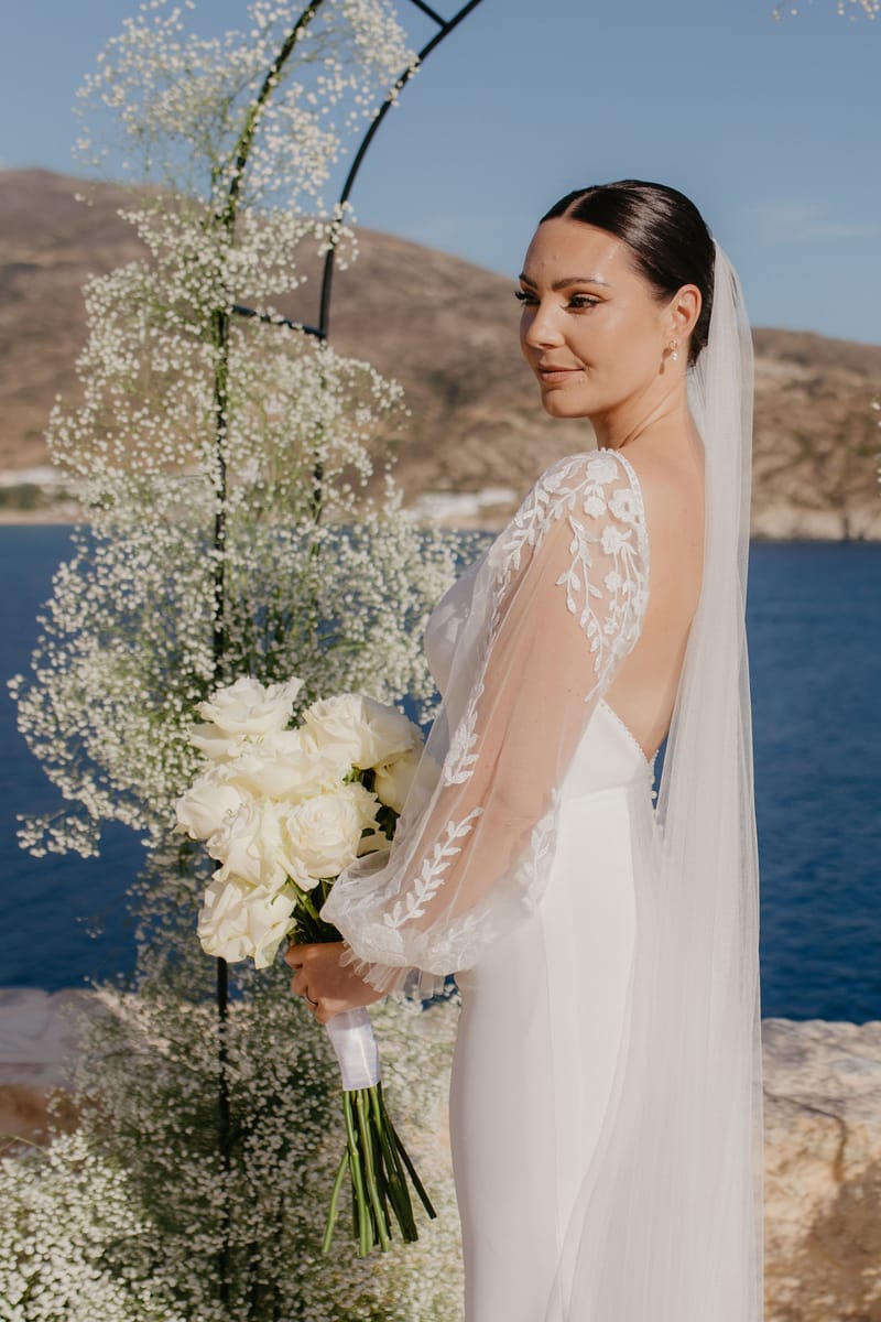 Rosie & Jordan Wedding in Ios Island