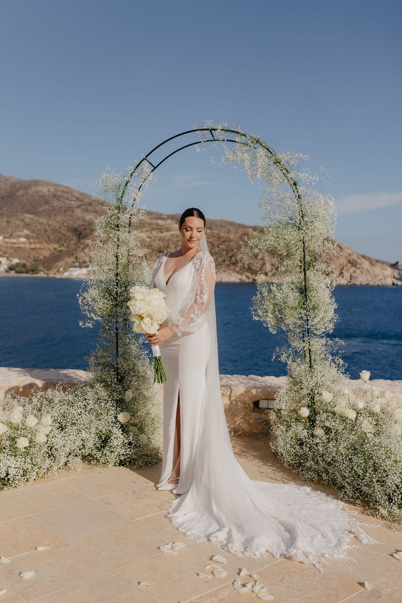 Rosie & Jordan Wedding in Ios Island