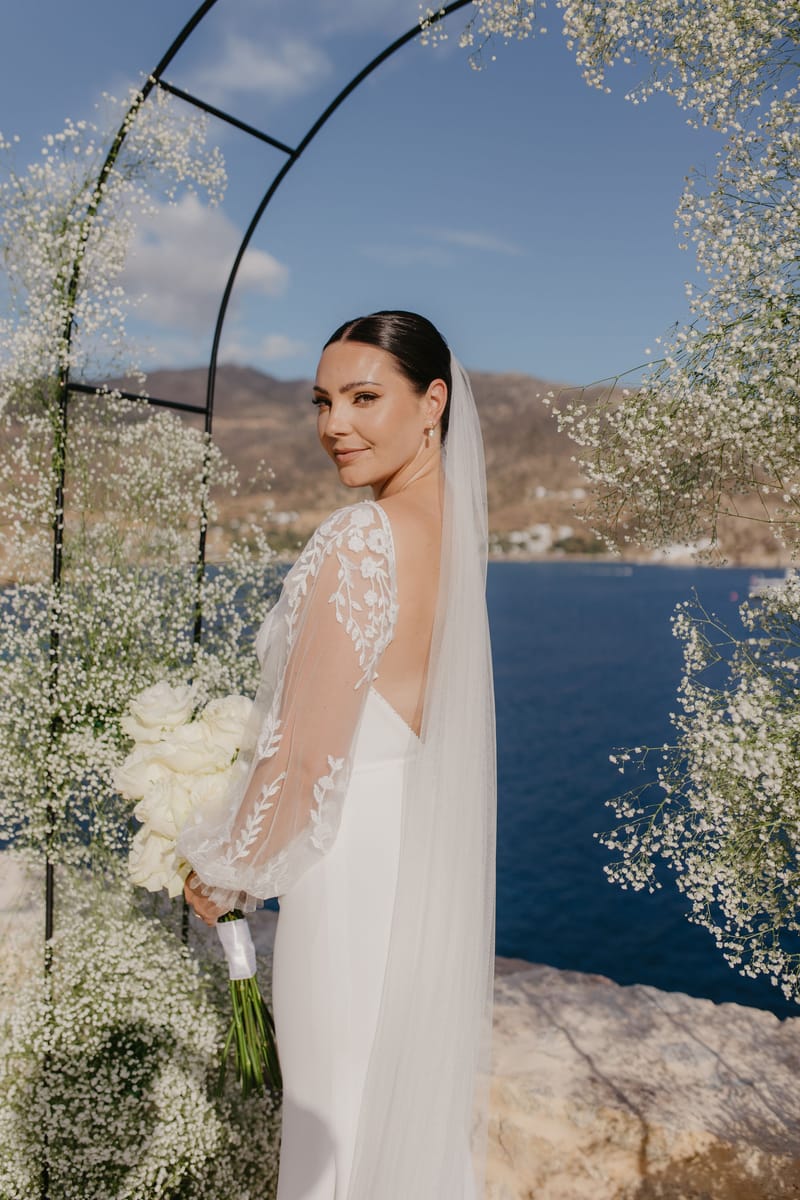 Rosie & Jordan Wedding in Ios Island