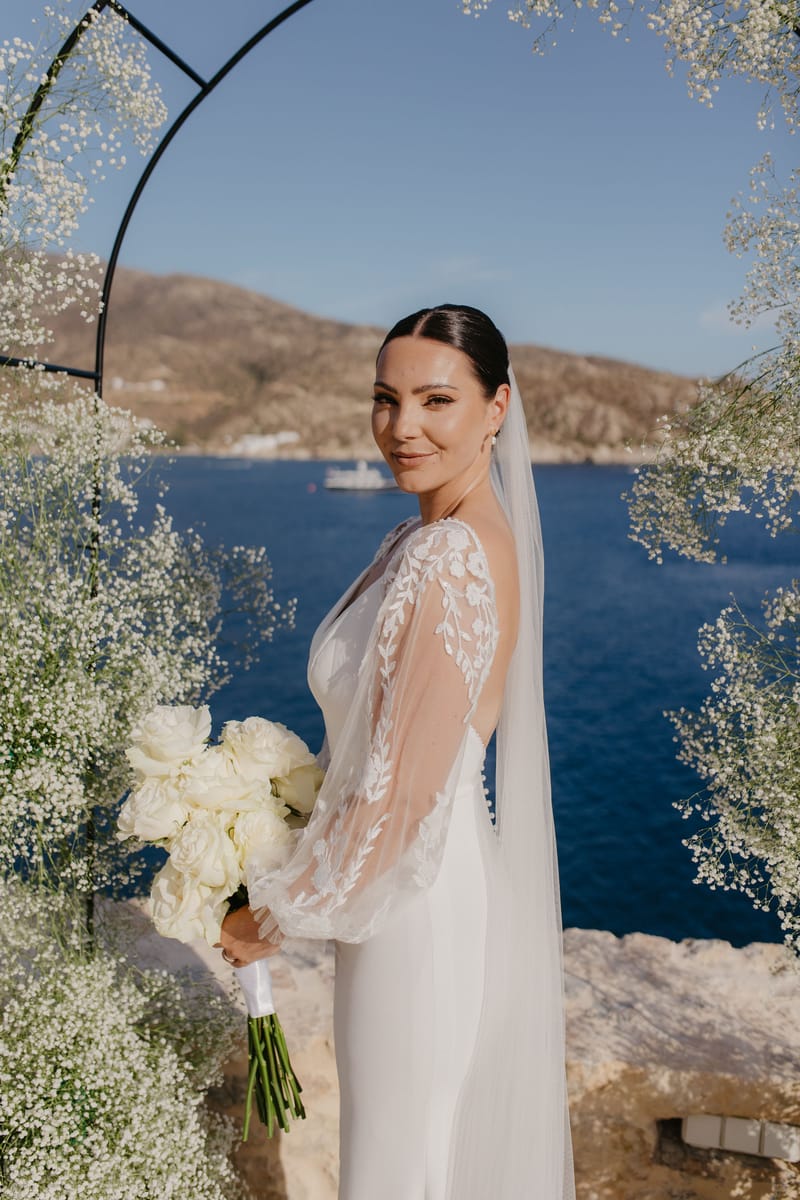 Rosie & Jordan Wedding in Ios Island