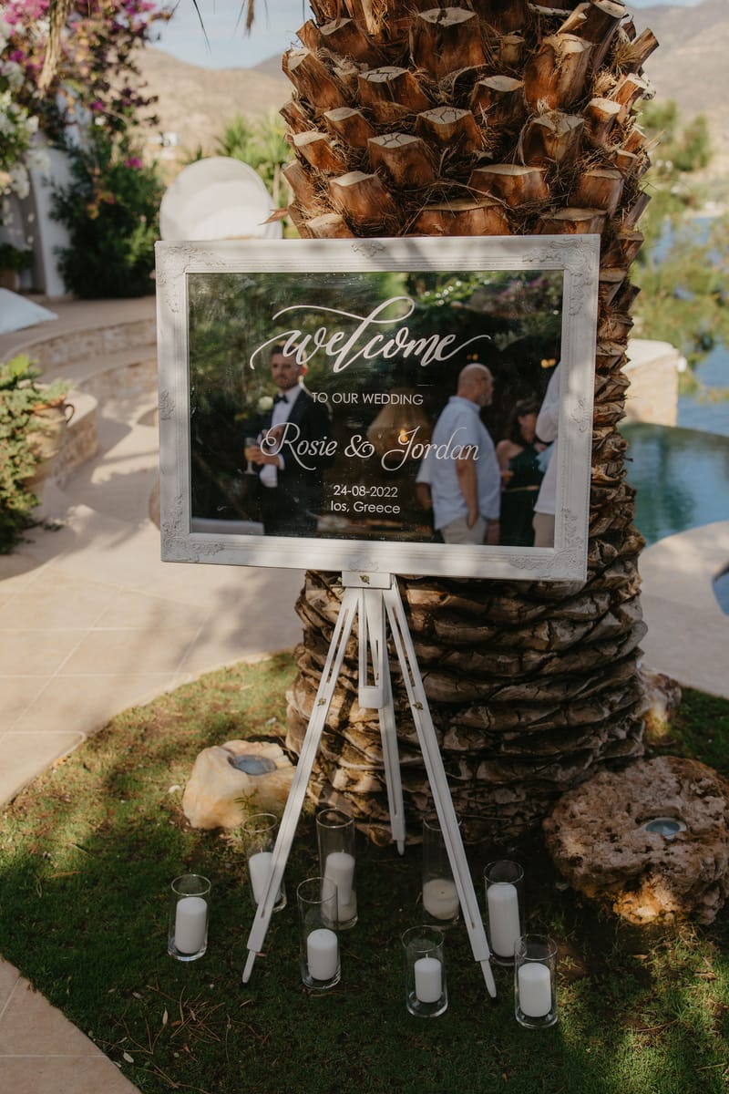 Rosie & Jordan Wedding in Ios Island