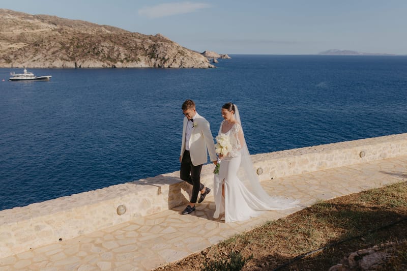 Rosie & Jordan Wedding in Ios Island