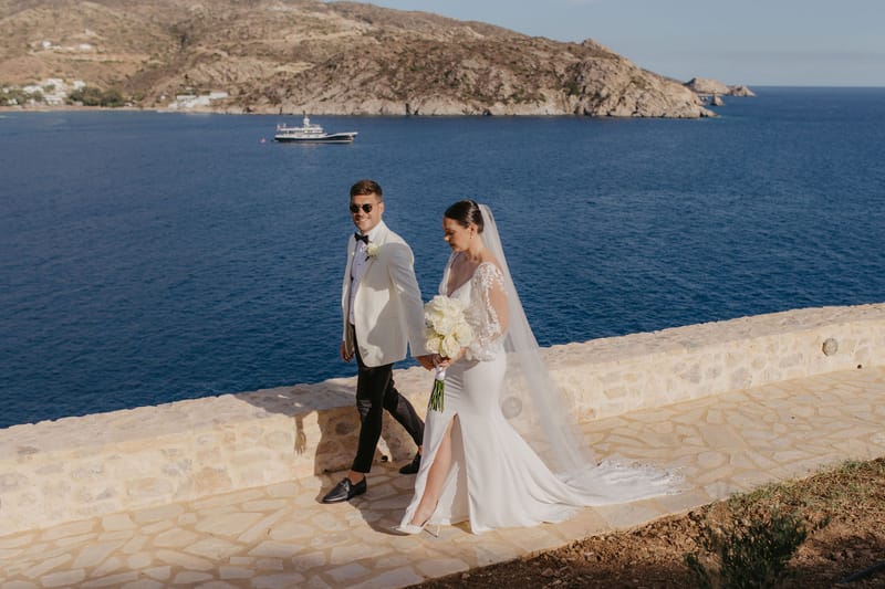 Rosie & Jordan Wedding in Ios Island