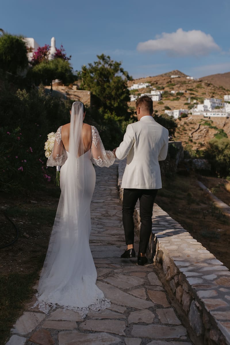 Rosie & Jordan Wedding in Ios Island