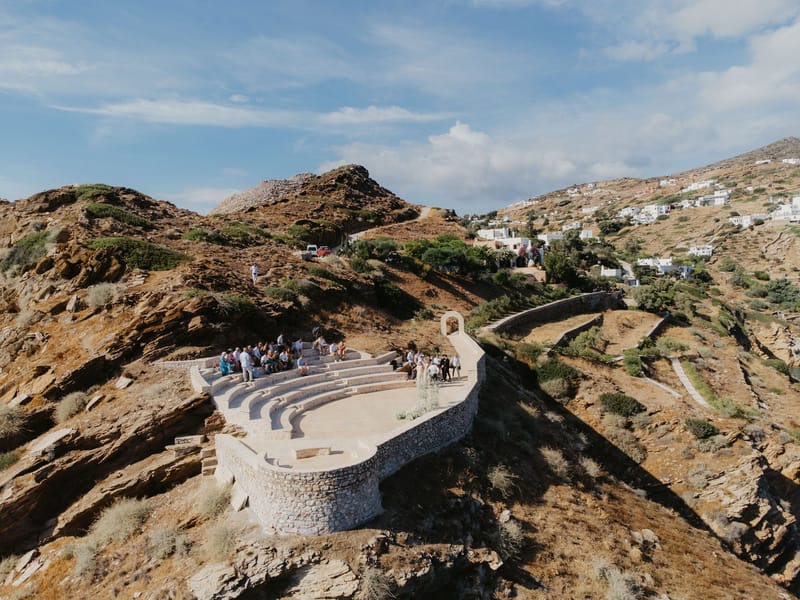 Rosie & Jordan Wedding in Ios Island