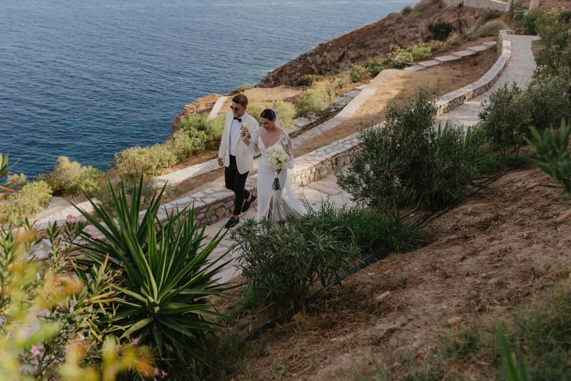 Rosie & Jordan Wedding in Ios Island