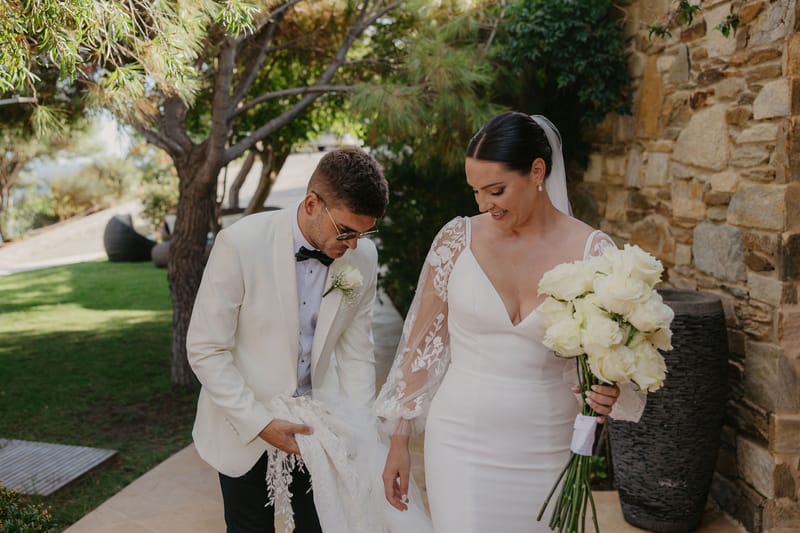 Rosie & Jordan Wedding in Ios Island