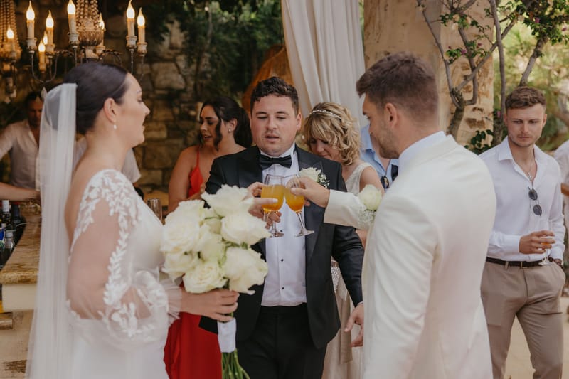 Rosie & Jordan Wedding in Ios Island