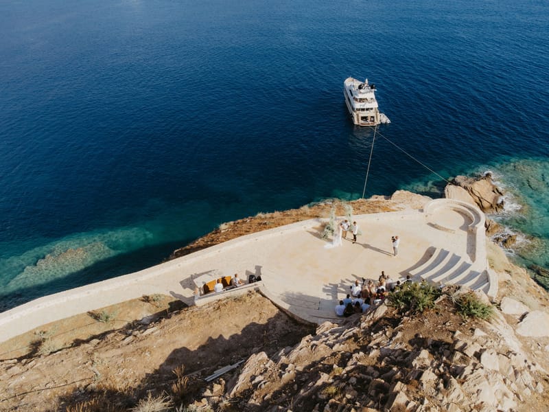 Rosie & Jordan Wedding in Ios Island