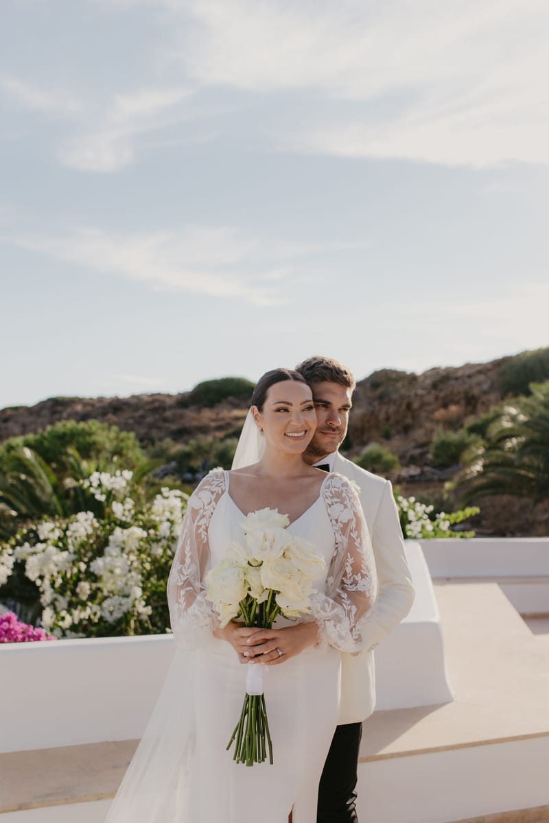 Rosie & Jordan Wedding in Ios Island
