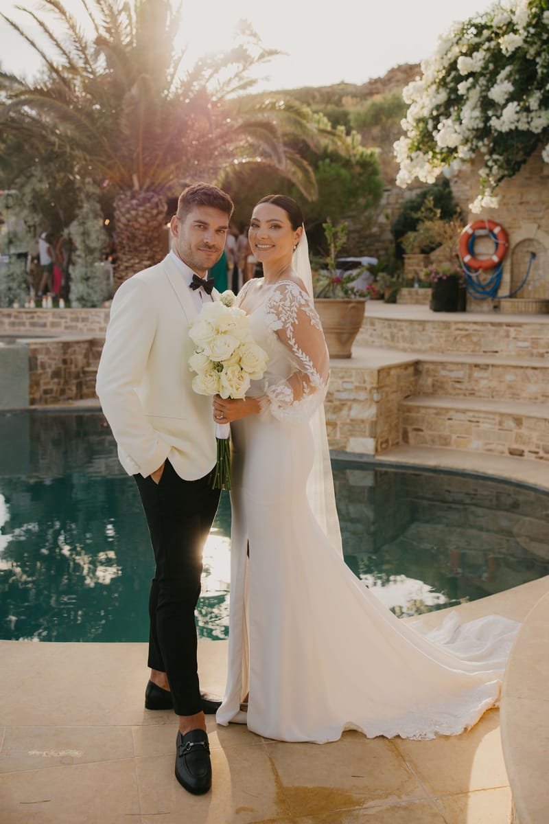 Rosie & Jordan Wedding in Ios Island