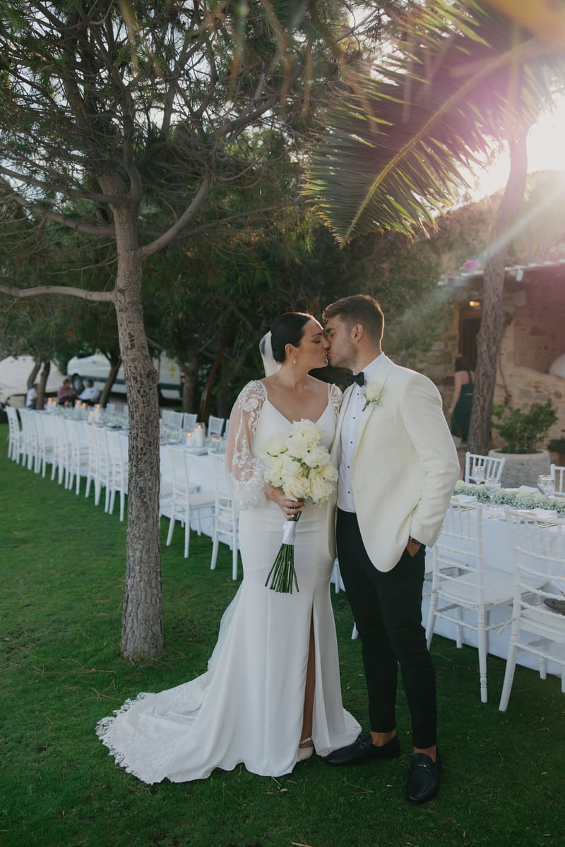 Rosie & Jordan Wedding in Ios Island