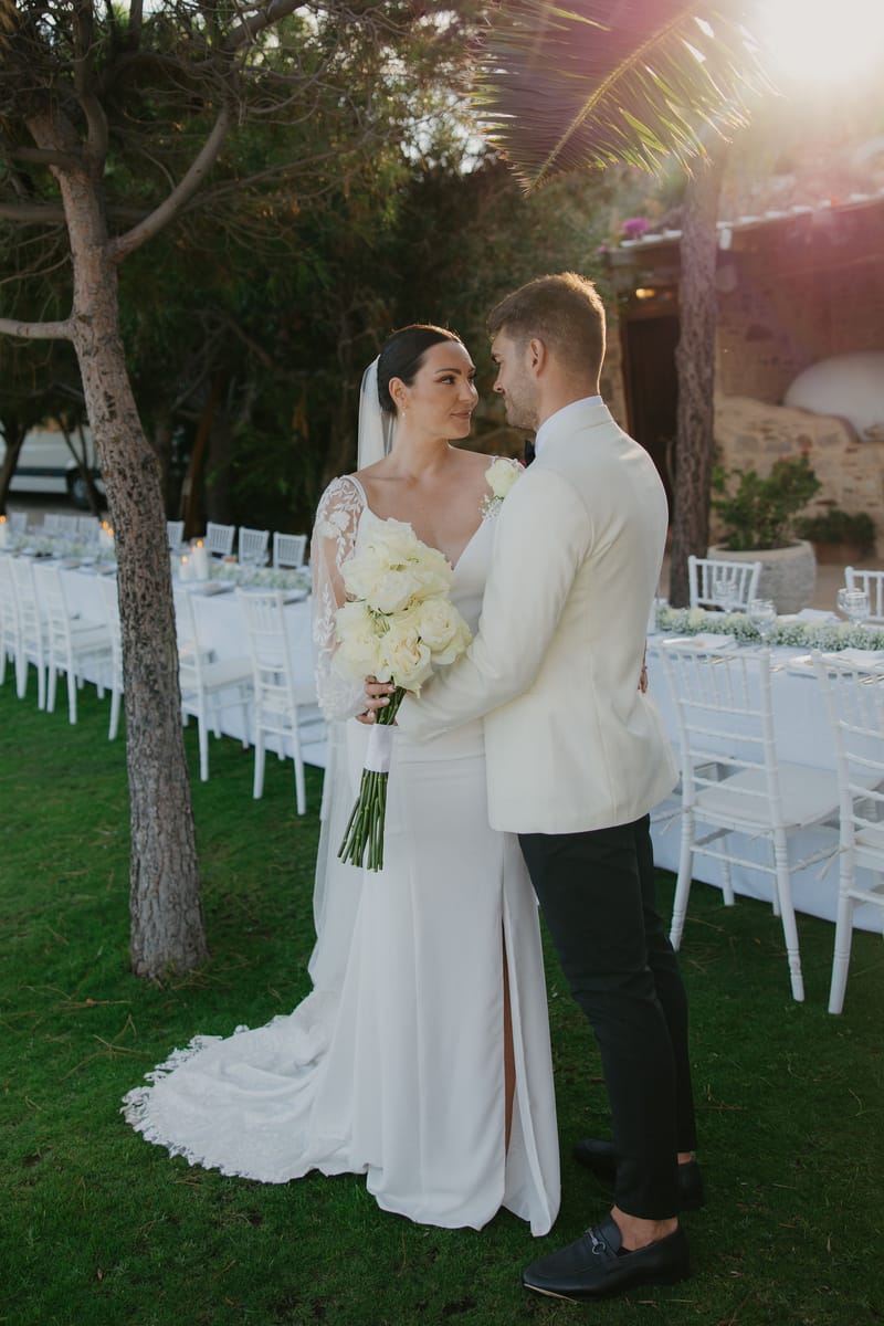 Rosie & Jordan Wedding in Ios Island