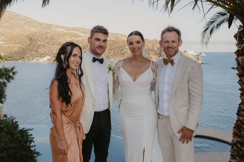 Rosie & Jordan Wedding in Ios Island