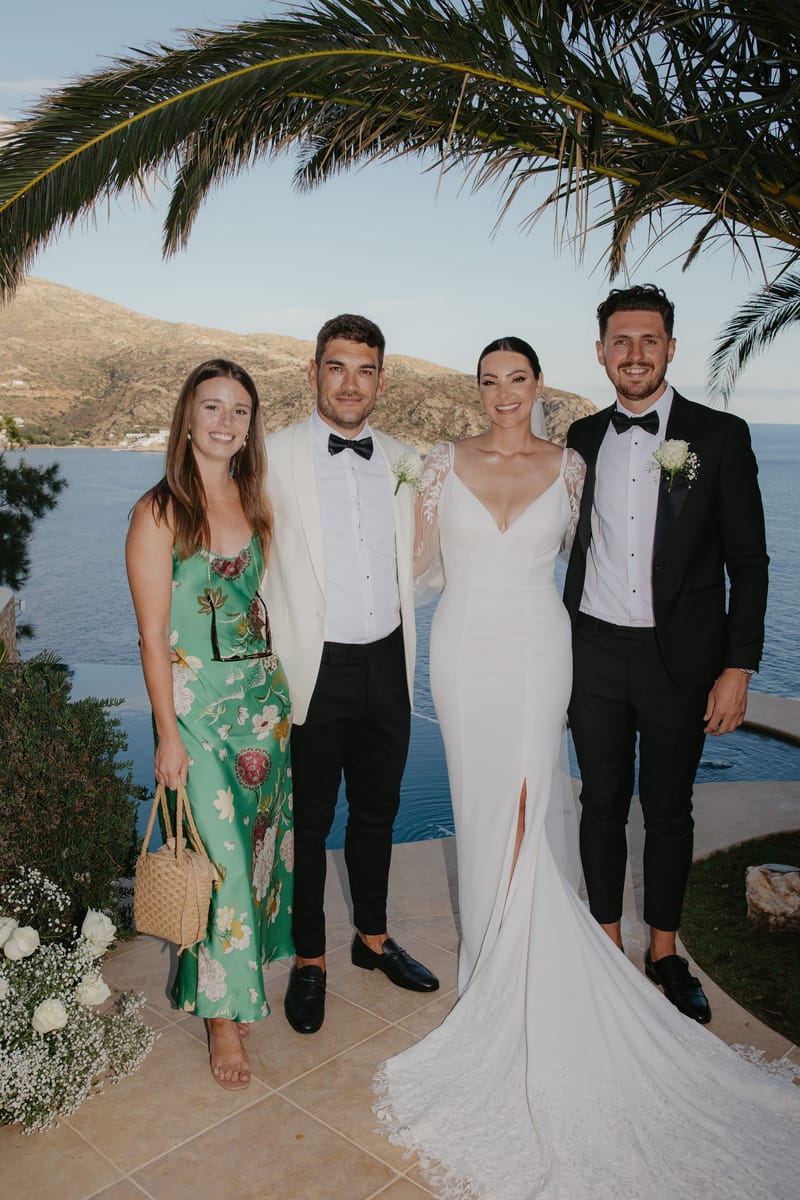 Rosie & Jordan Wedding in Ios Island