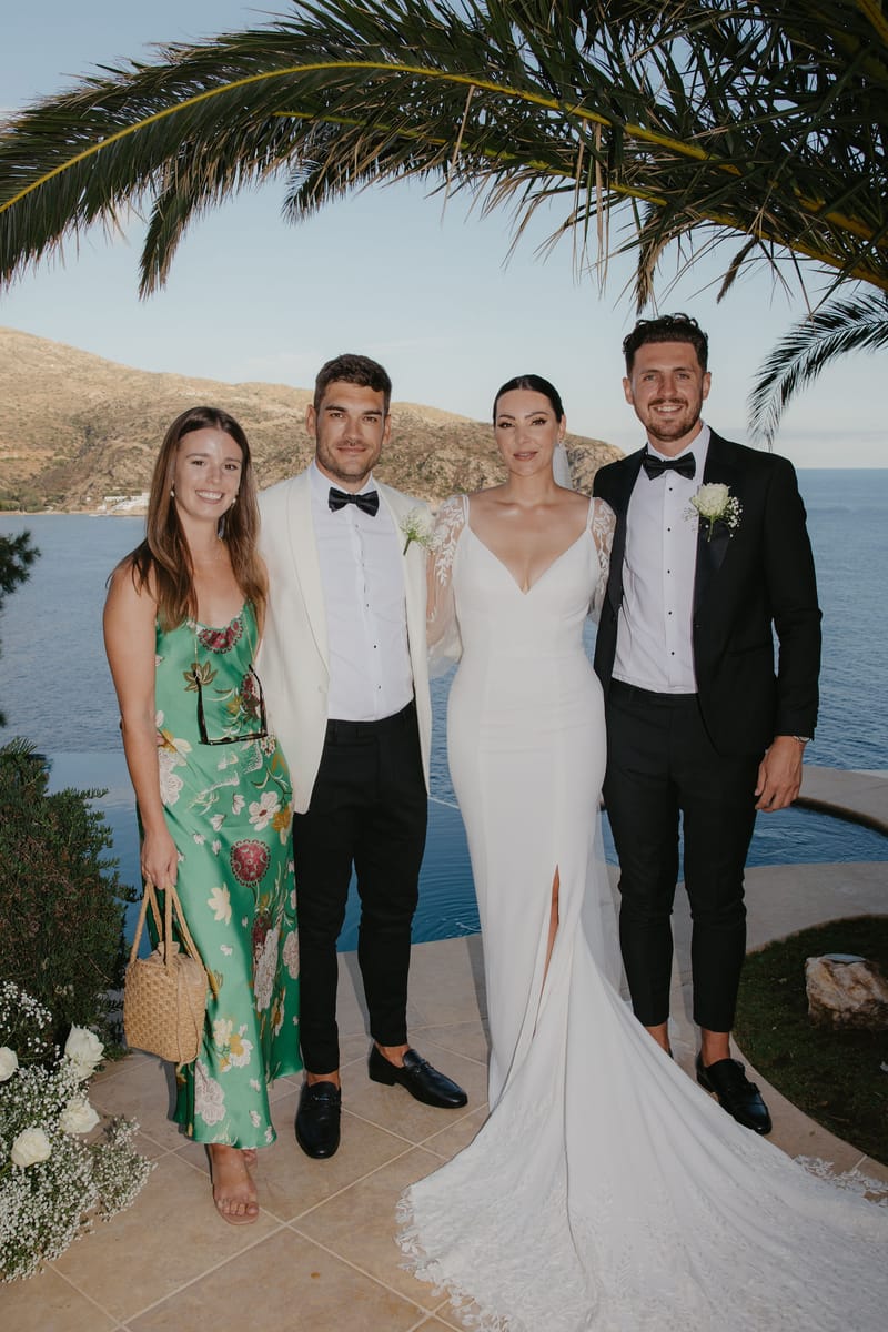 Rosie & Jordan Wedding in Ios Island
