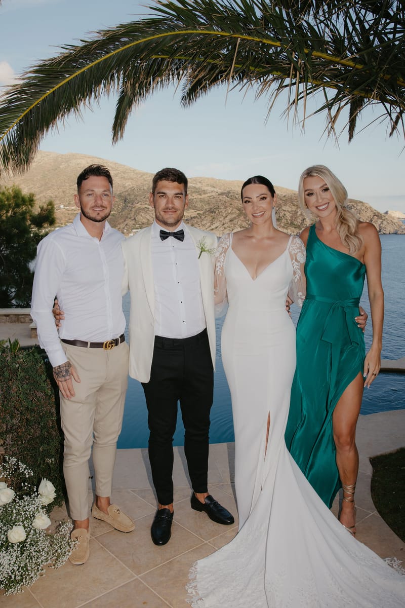 Rosie & Jordan Wedding in Ios Island