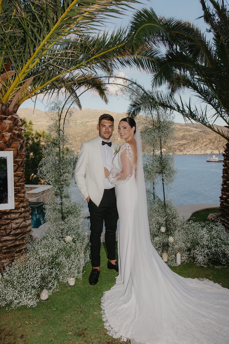 Rosie & Jordan Wedding in Ios Island