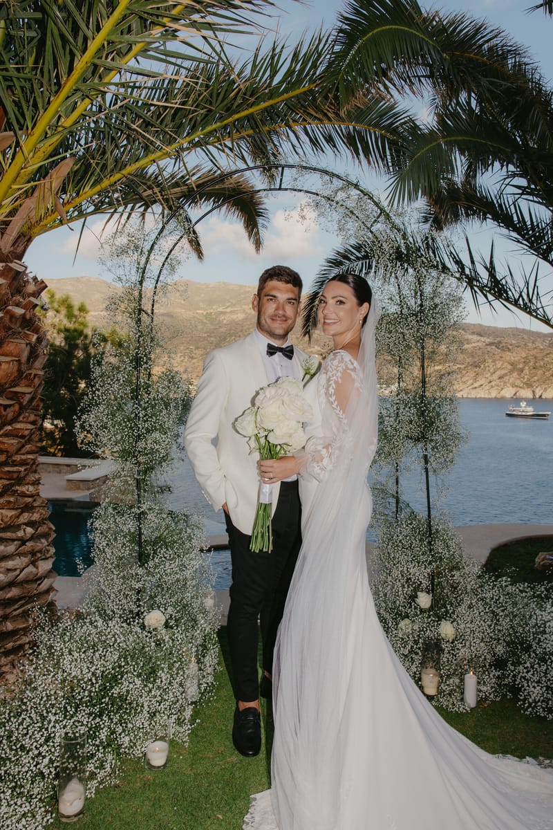 Rosie & Jordan Wedding in Ios Island