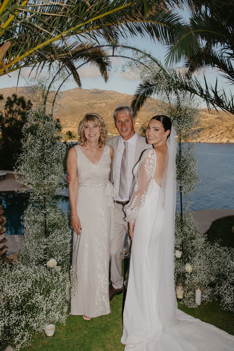 Rosie & Jordan Wedding in Ios Island