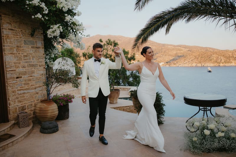 Rosie & Jordan Wedding in Ios Island