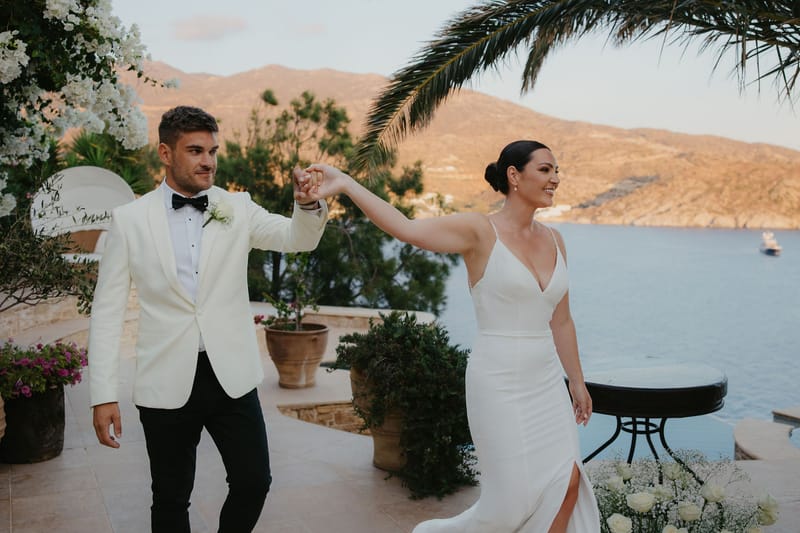 Rosie & Jordan Wedding in Ios Island