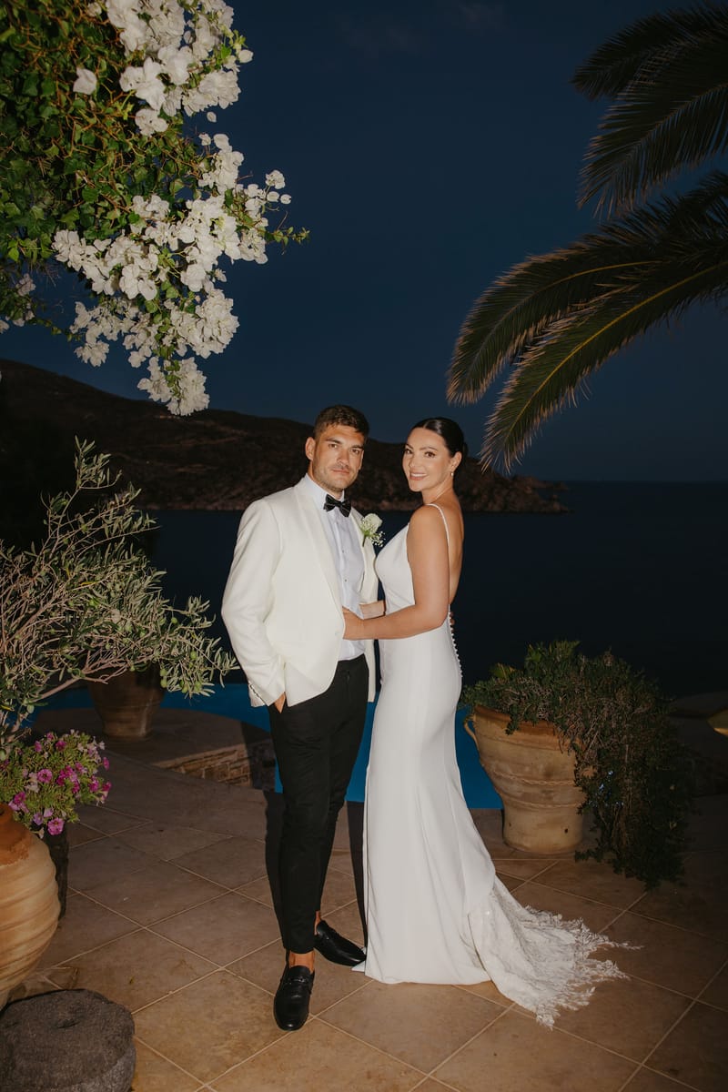 Rosie & Jordan Wedding in Ios Island