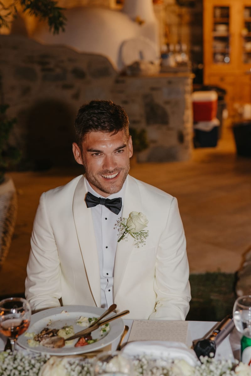 Rosie & Jordan Wedding in Ios Island