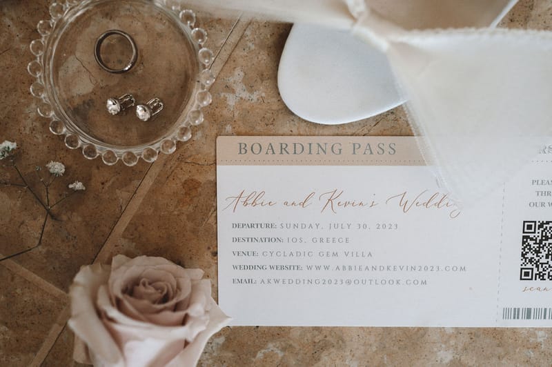 Abbie & Kevin Wedding in Ios Island