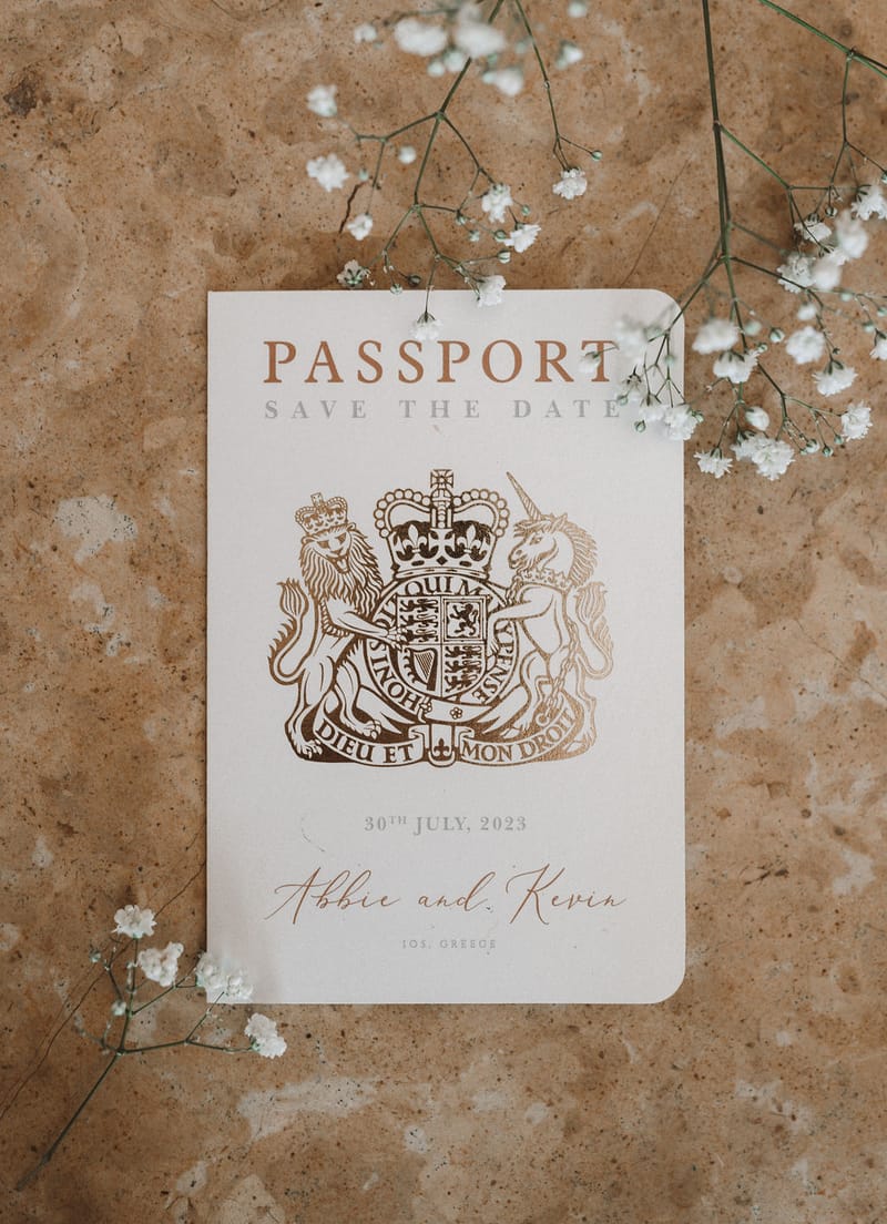 Abbie & Kevin Wedding in Ios Island