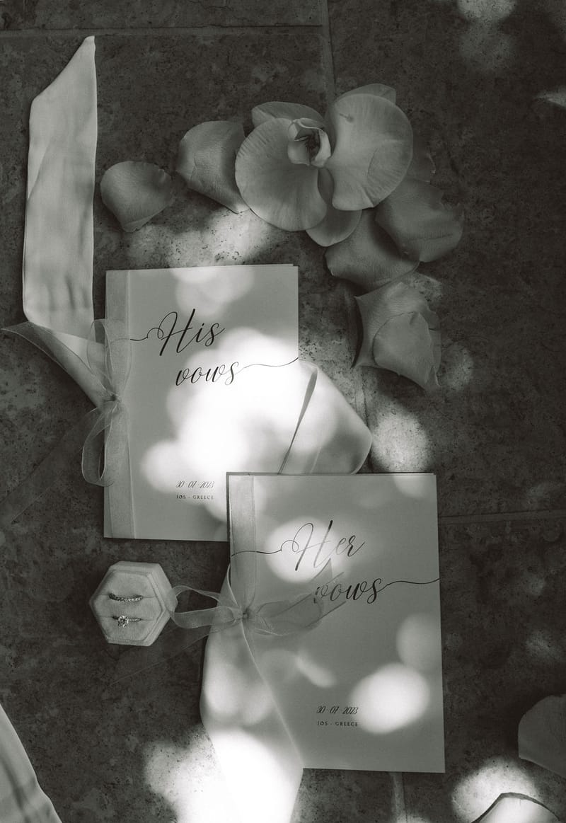 Abbie & Kevin Wedding in Ios Island