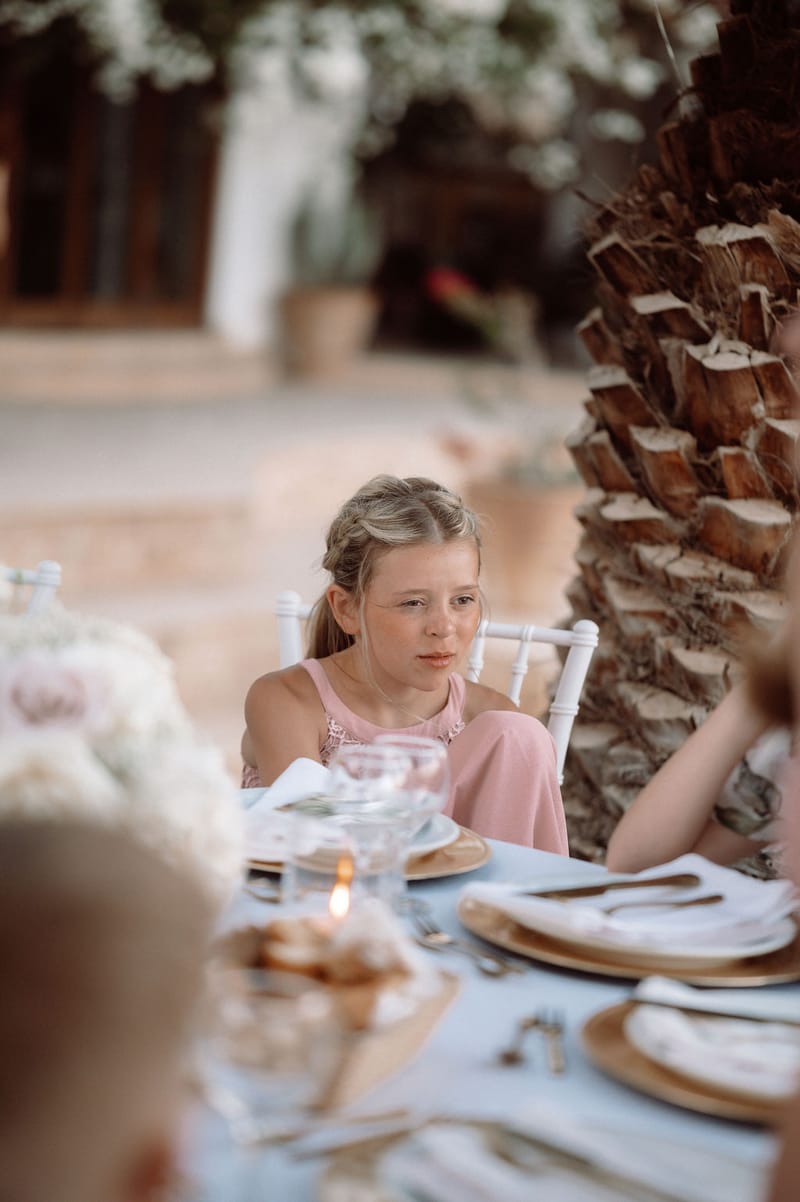 The dinner and toasts