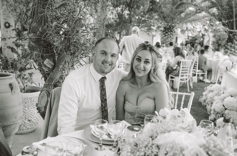 The dinner and toasts