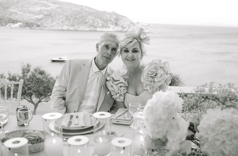 The dinner and toasts