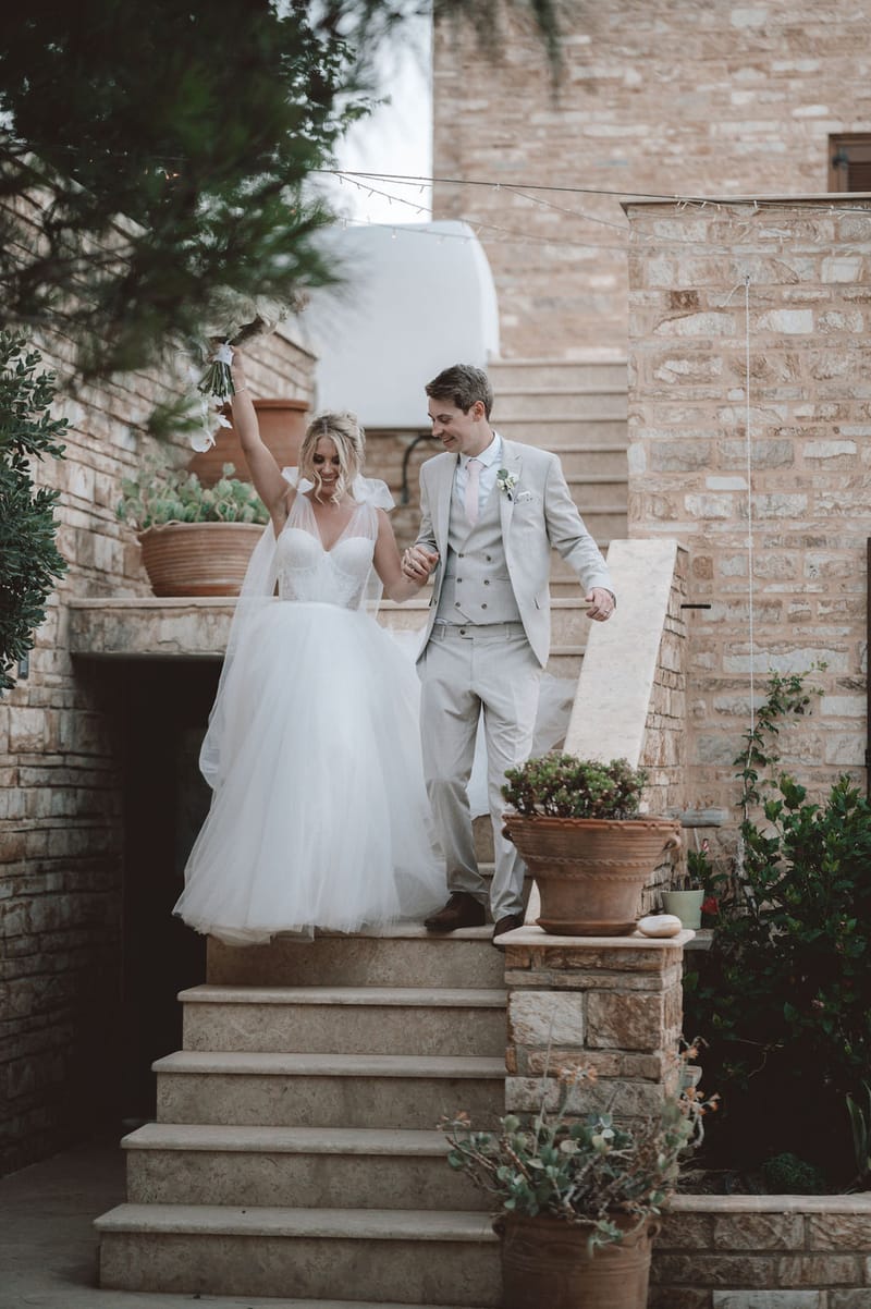 The dinner and toasts