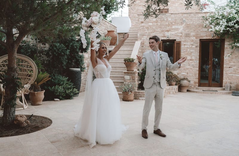 The dinner and toasts