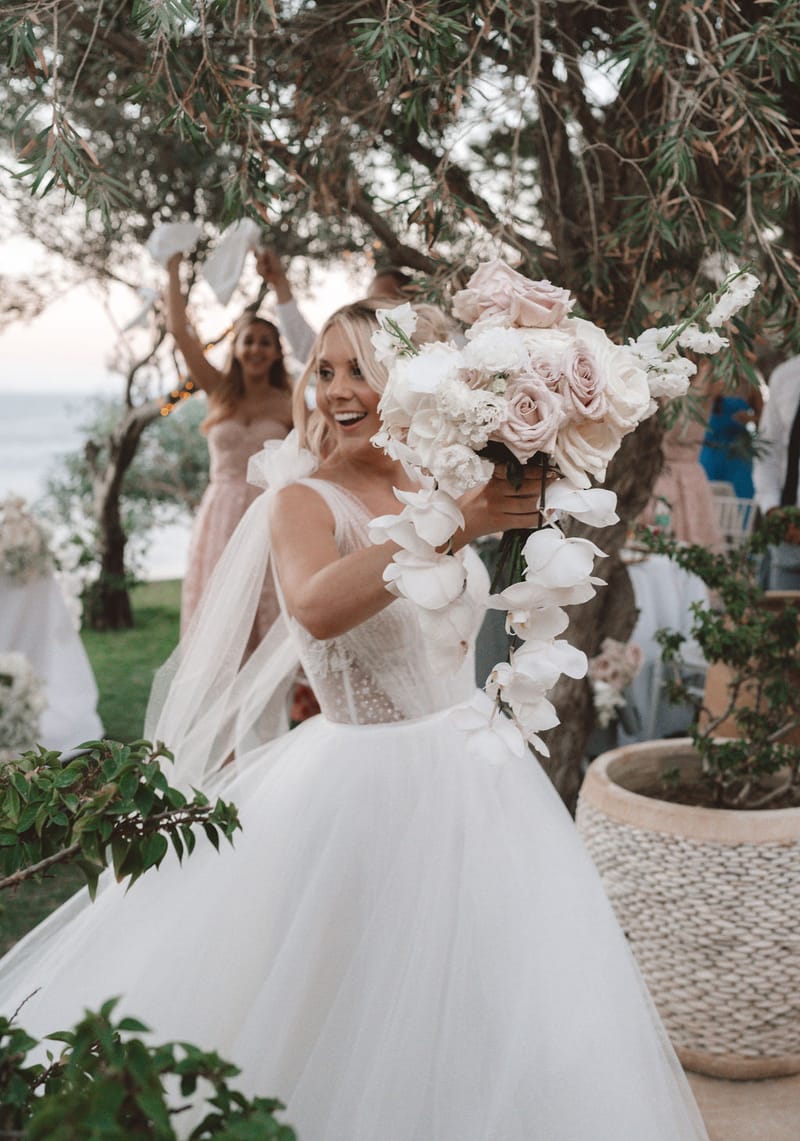 The dinner and toasts