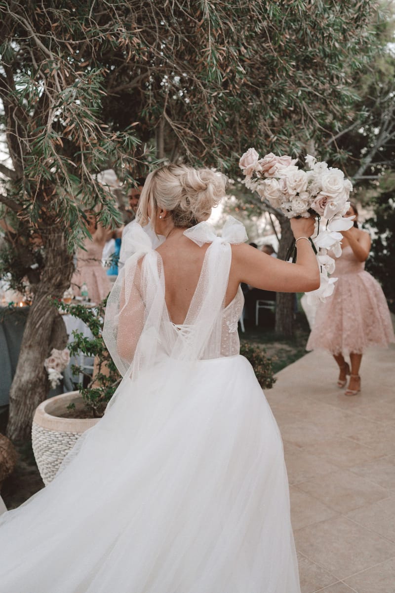 The dinner and toasts