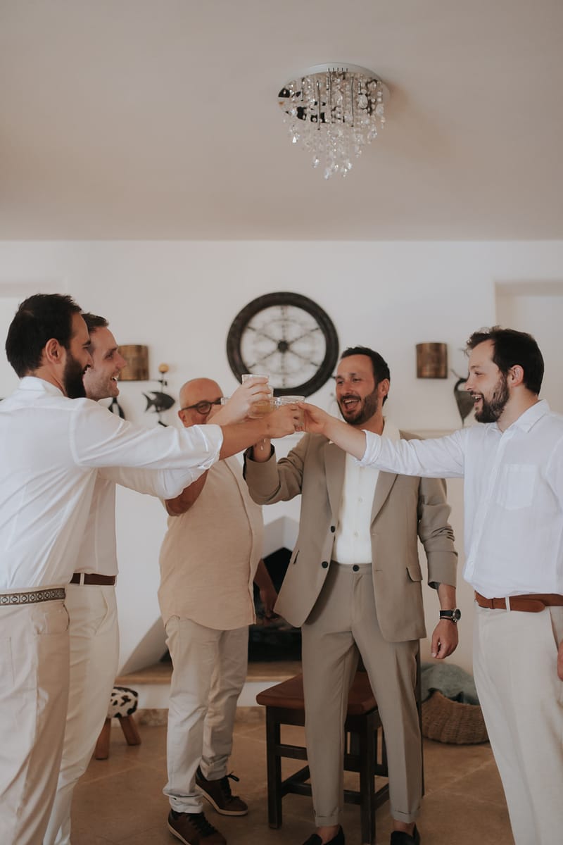 Solene & Vincent Wedding in Ios Island