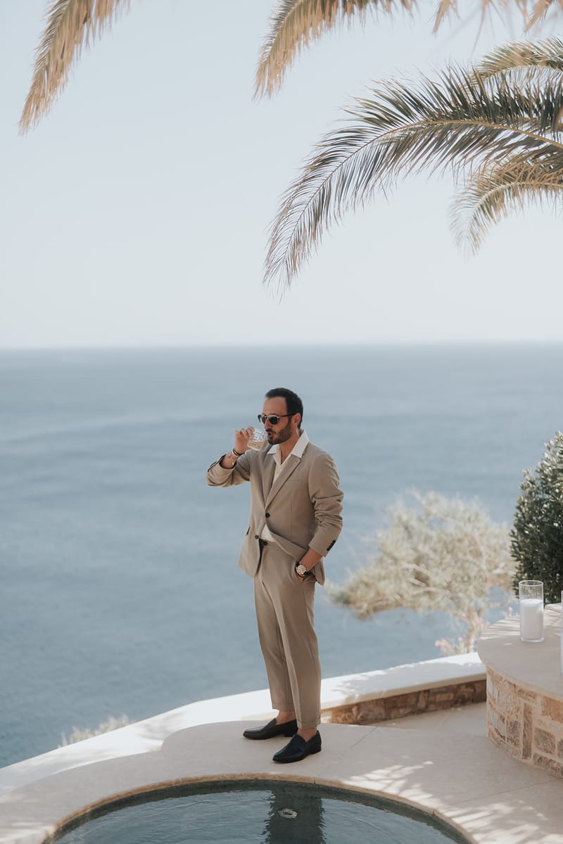 Solene & Vincent Wedding in Ios Island