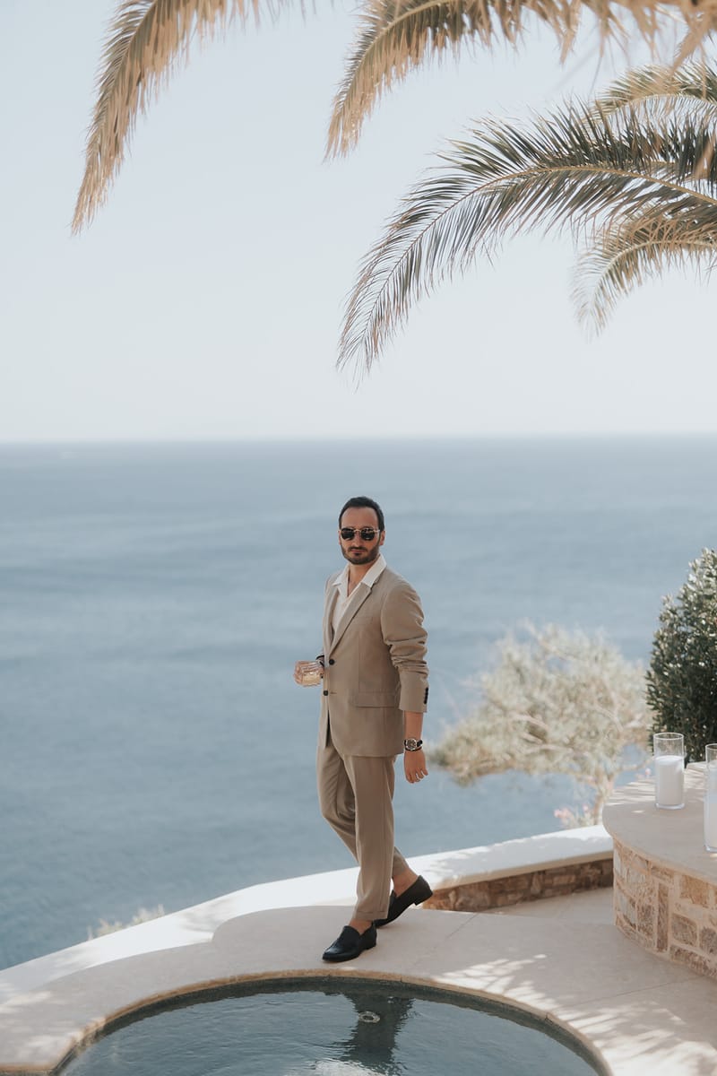 Solene & Vincent Wedding in Ios Island