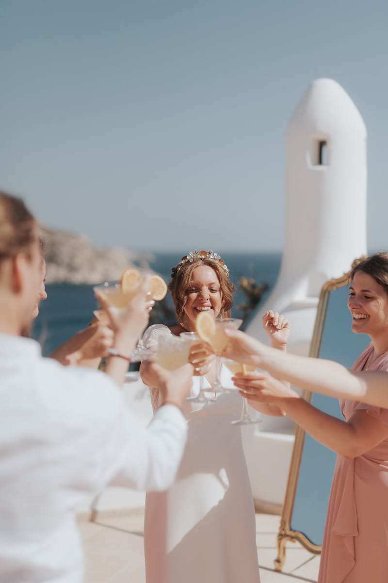 Solene & Vincent Wedding in Ios Island