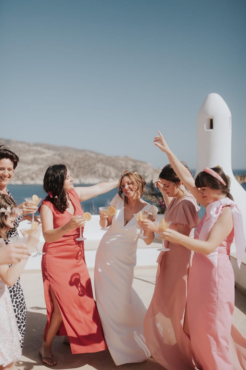 Solene & Vincent Wedding in Ios Island