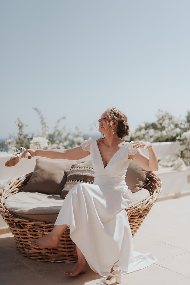 Solene & Vincent Wedding in Ios Island